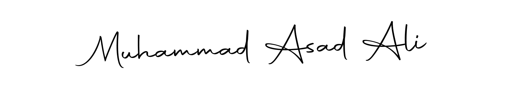 Design your own signature with our free online signature maker. With this signature software, you can create a handwritten (Autography-DOLnW) signature for name Muhammad Asad Ali. Muhammad Asad Ali signature style 10 images and pictures png