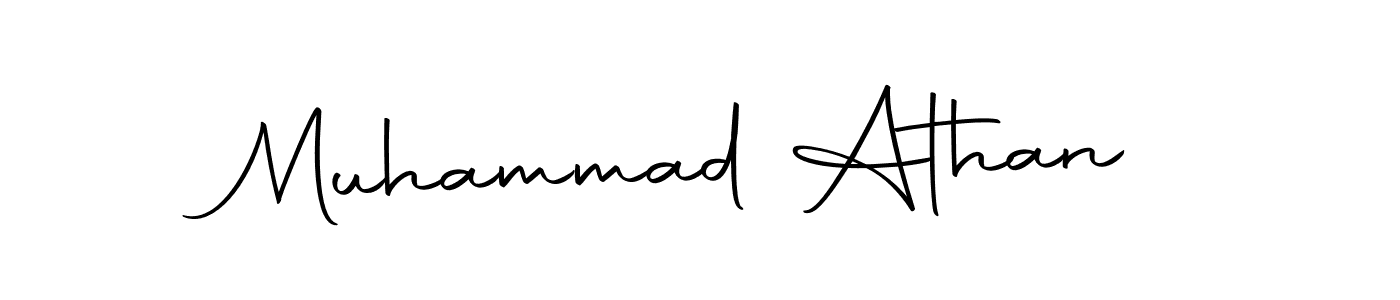 Create a beautiful signature design for name Muhammad Athan. With this signature (Autography-DOLnW) fonts, you can make a handwritten signature for free. Muhammad Athan signature style 10 images and pictures png