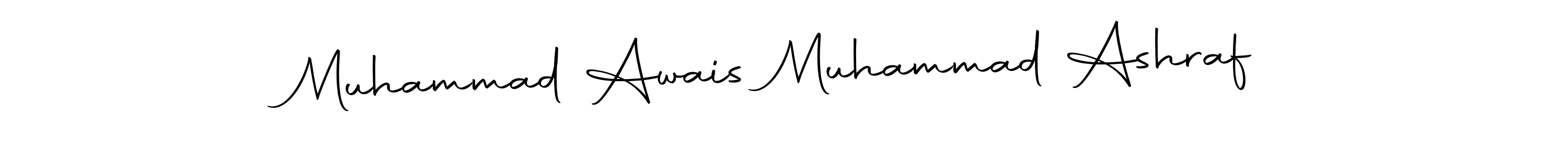 Make a beautiful signature design for name Muhammad Awais Muhammad Ashraf. Use this online signature maker to create a handwritten signature for free. Muhammad Awais Muhammad Ashraf signature style 10 images and pictures png