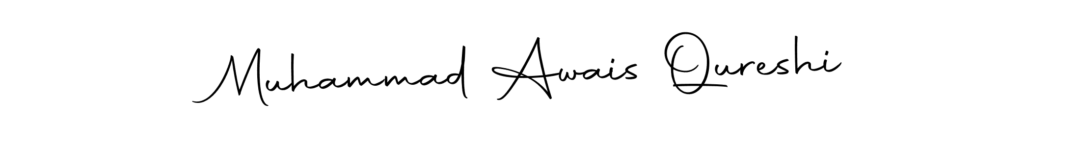 Design your own signature with our free online signature maker. With this signature software, you can create a handwritten (Autography-DOLnW) signature for name Muhammad Awais Qureshi. Muhammad Awais Qureshi signature style 10 images and pictures png