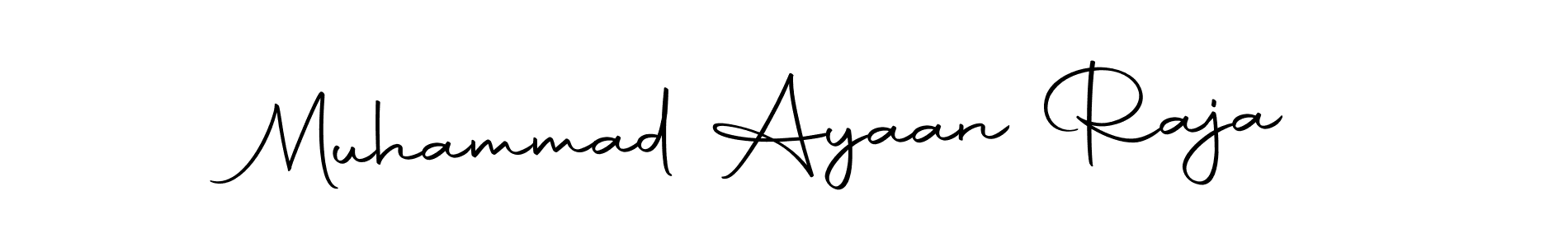 Muhammad Ayaan Raja stylish signature style. Best Handwritten Sign (Autography-DOLnW) for my name. Handwritten Signature Collection Ideas for my name Muhammad Ayaan Raja. Muhammad Ayaan Raja signature style 10 images and pictures png