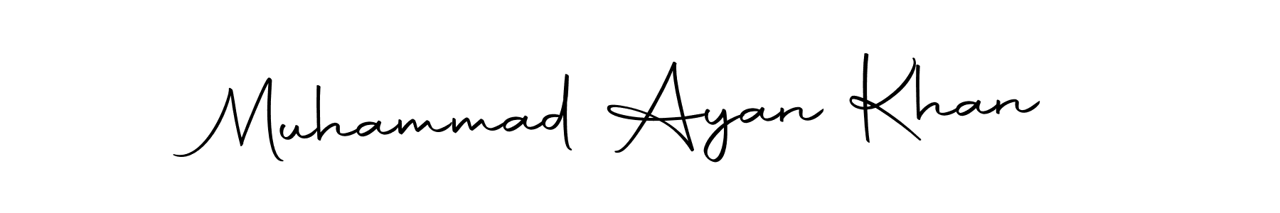 It looks lik you need a new signature style for name Muhammad Ayan Khan. Design unique handwritten (Autography-DOLnW) signature with our free signature maker in just a few clicks. Muhammad Ayan Khan signature style 10 images and pictures png