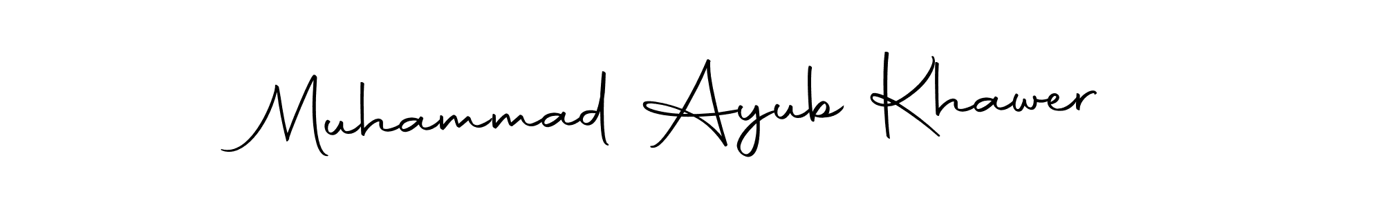 How to Draw Muhammad Ayub Khawer signature style? Autography-DOLnW is a latest design signature styles for name Muhammad Ayub Khawer. Muhammad Ayub Khawer signature style 10 images and pictures png