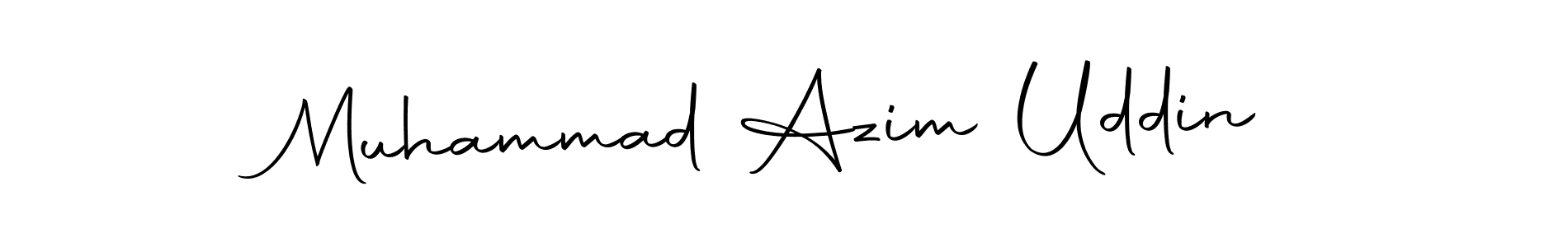 Once you've used our free online signature maker to create your best signature Autography-DOLnW style, it's time to enjoy all of the benefits that Muhammad Azim Uddin name signing documents. Muhammad Azim Uddin signature style 10 images and pictures png
