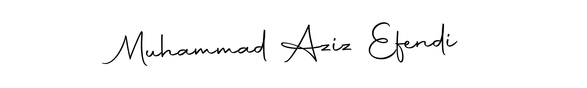 Use a signature maker to create a handwritten signature online. With this signature software, you can design (Autography-DOLnW) your own signature for name Muhammad Aziz Efendi. Muhammad Aziz Efendi signature style 10 images and pictures png