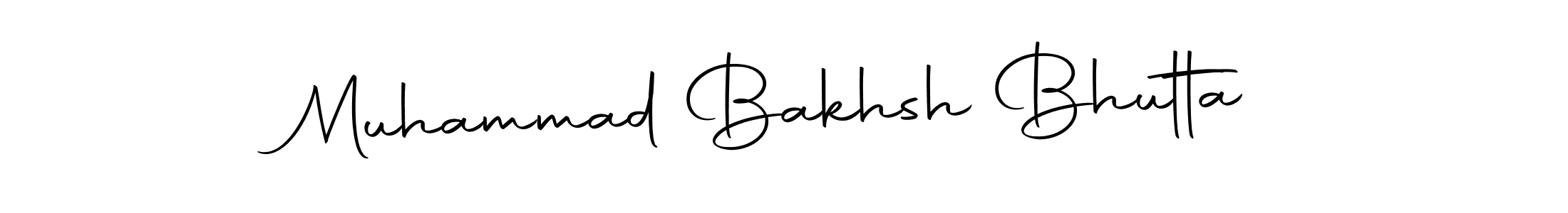 Muhammad Bakhsh Bhutta stylish signature style. Best Handwritten Sign (Autography-DOLnW) for my name. Handwritten Signature Collection Ideas for my name Muhammad Bakhsh Bhutta. Muhammad Bakhsh Bhutta signature style 10 images and pictures png