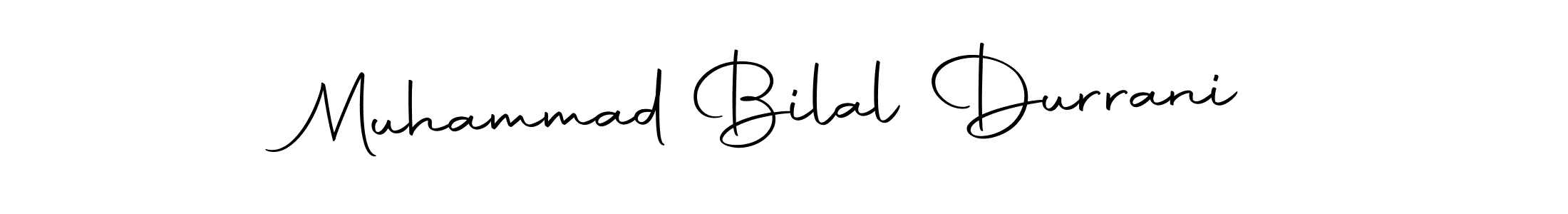You should practise on your own different ways (Autography-DOLnW) to write your name (Muhammad Bilal Durrani) in signature. don't let someone else do it for you. Muhammad Bilal Durrani signature style 10 images and pictures png