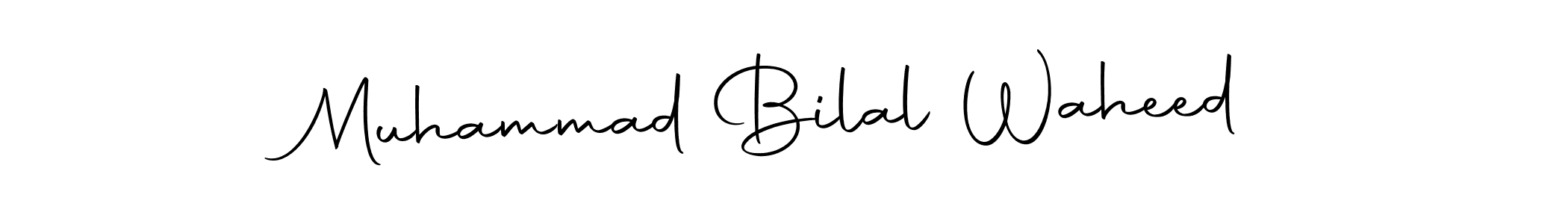 The best way (Autography-DOLnW) to make a short signature is to pick only two or three words in your name. The name Muhammad Bilal Waheed include a total of six letters. For converting this name. Muhammad Bilal Waheed signature style 10 images and pictures png