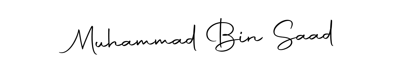 How to make Muhammad Bin Saad signature? Autography-DOLnW is a professional autograph style. Create handwritten signature for Muhammad Bin Saad name. Muhammad Bin Saad signature style 10 images and pictures png