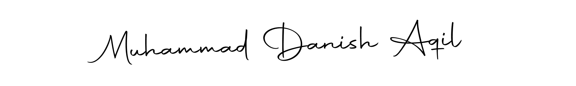 Use a signature maker to create a handwritten signature online. With this signature software, you can design (Autography-DOLnW) your own signature for name Muhammad Danish Aqil. Muhammad Danish Aqil signature style 10 images and pictures png