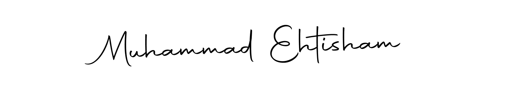 Make a beautiful signature design for name Muhammad Ehtisham. With this signature (Autography-DOLnW) style, you can create a handwritten signature for free. Muhammad Ehtisham signature style 10 images and pictures png