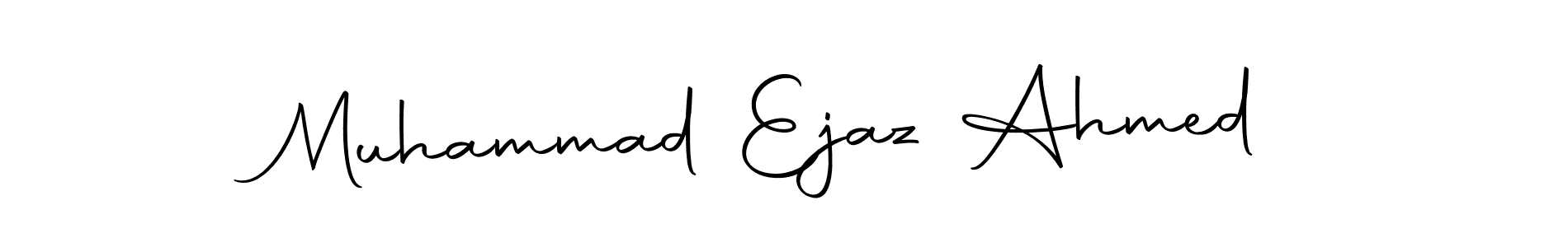 You can use this online signature creator to create a handwritten signature for the name Muhammad Ejaz Ahmed. This is the best online autograph maker. Muhammad Ejaz Ahmed signature style 10 images and pictures png