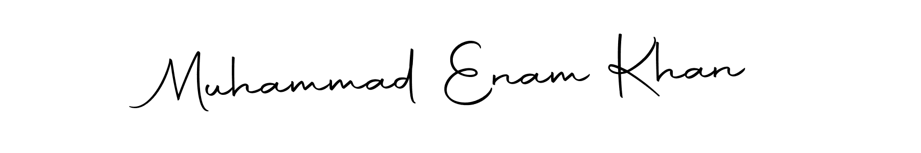 Also we have Muhammad Enam Khan name is the best signature style. Create professional handwritten signature collection using Autography-DOLnW autograph style. Muhammad Enam Khan signature style 10 images and pictures png