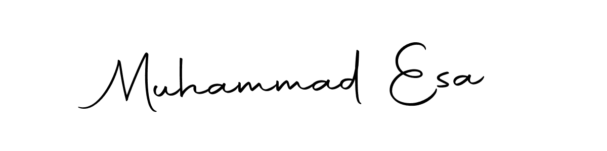 You can use this online signature creator to create a handwritten signature for the name Muhammad Esa. This is the best online autograph maker. Muhammad Esa signature style 10 images and pictures png