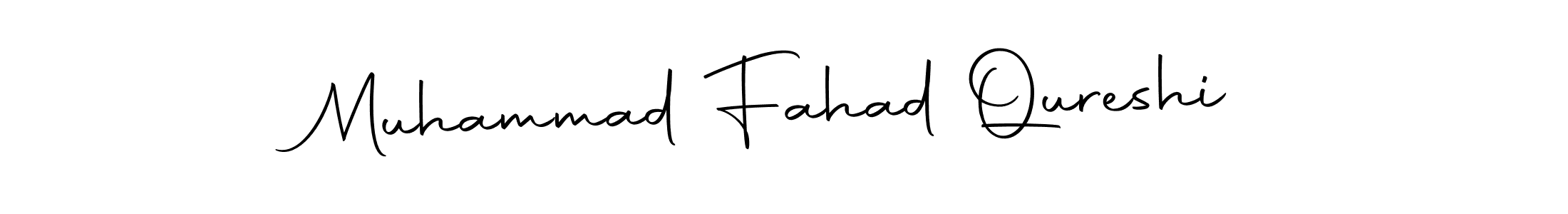 Make a short Muhammad Fahad Qureshi signature style. Manage your documents anywhere anytime using Autography-DOLnW. Create and add eSignatures, submit forms, share and send files easily. Muhammad Fahad Qureshi signature style 10 images and pictures png