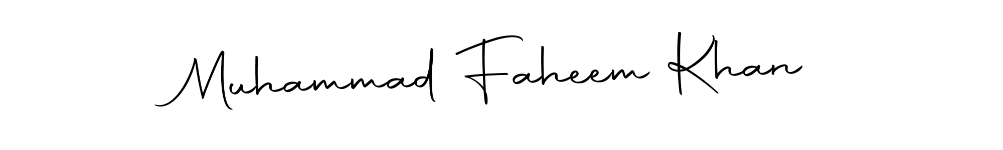Muhammad Faheem Khan stylish signature style. Best Handwritten Sign (Autography-DOLnW) for my name. Handwritten Signature Collection Ideas for my name Muhammad Faheem Khan. Muhammad Faheem Khan signature style 10 images and pictures png