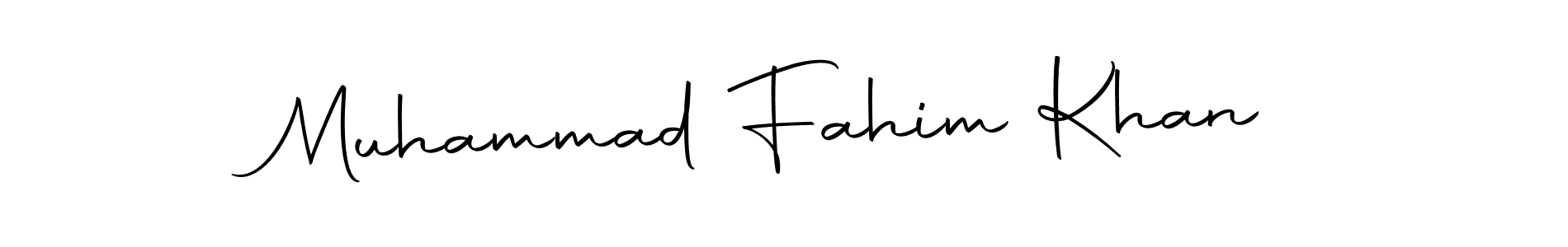 Make a beautiful signature design for name Muhammad Fahim Khan. Use this online signature maker to create a handwritten signature for free. Muhammad Fahim Khan signature style 10 images and pictures png