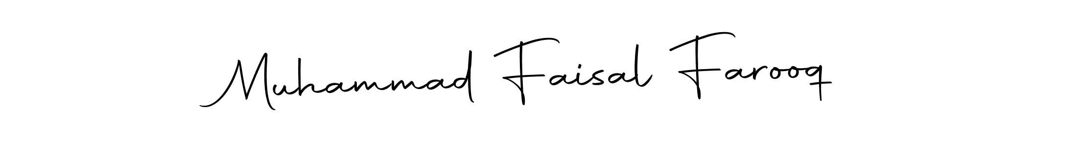 Muhammad Faisal Farooq stylish signature style. Best Handwritten Sign (Autography-DOLnW) for my name. Handwritten Signature Collection Ideas for my name Muhammad Faisal Farooq. Muhammad Faisal Farooq signature style 10 images and pictures png