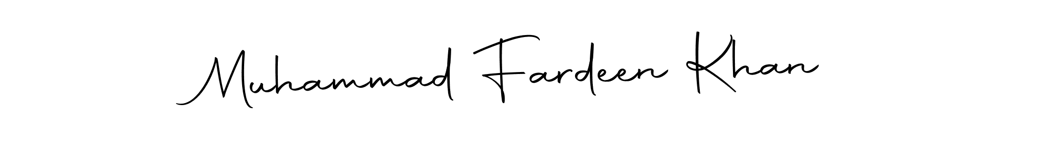 This is the best signature style for the Muhammad Fardeen Khan name. Also you like these signature font (Autography-DOLnW). Mix name signature. Muhammad Fardeen Khan signature style 10 images and pictures png