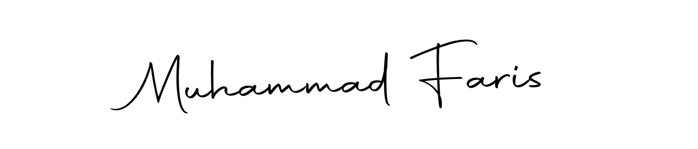 if you are searching for the best signature style for your name Muhammad Faris. so please give up your signature search. here we have designed multiple signature styles  using Autography-DOLnW. Muhammad Faris signature style 10 images and pictures png