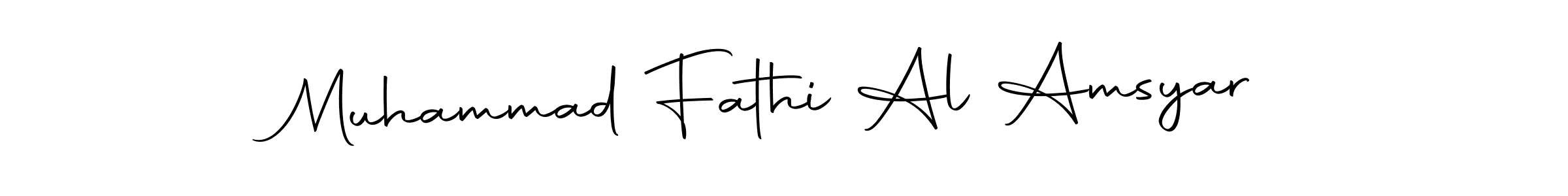 See photos of Muhammad Fathi Al Amsyar official signature by Spectra . Check more albums & portfolios. Read reviews & check more about Autography-DOLnW font. Muhammad Fathi Al Amsyar signature style 10 images and pictures png