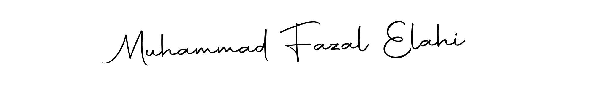 It looks lik you need a new signature style for name Muhammad Fazal Elahi. Design unique handwritten (Autography-DOLnW) signature with our free signature maker in just a few clicks. Muhammad Fazal Elahi signature style 10 images and pictures png