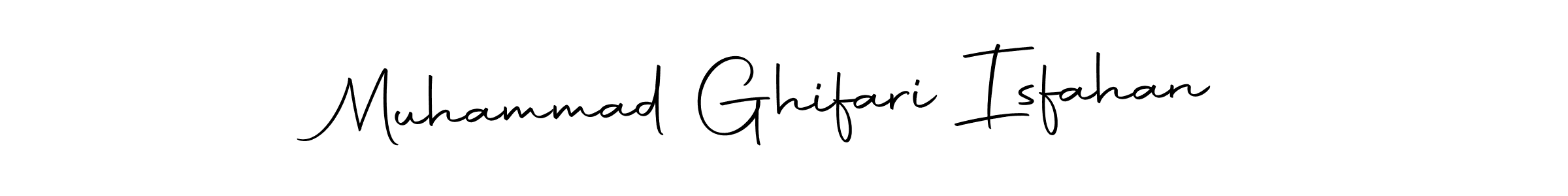 Also we have Muhammad Ghifari Isfahan name is the best signature style. Create professional handwritten signature collection using Autography-DOLnW autograph style. Muhammad Ghifari Isfahan signature style 10 images and pictures png