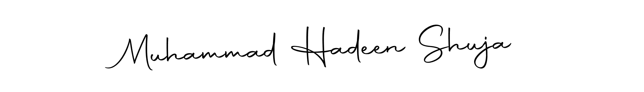 Design your own signature with our free online signature maker. With this signature software, you can create a handwritten (Autography-DOLnW) signature for name Muhammad Hadeen Shuja. Muhammad Hadeen Shuja signature style 10 images and pictures png