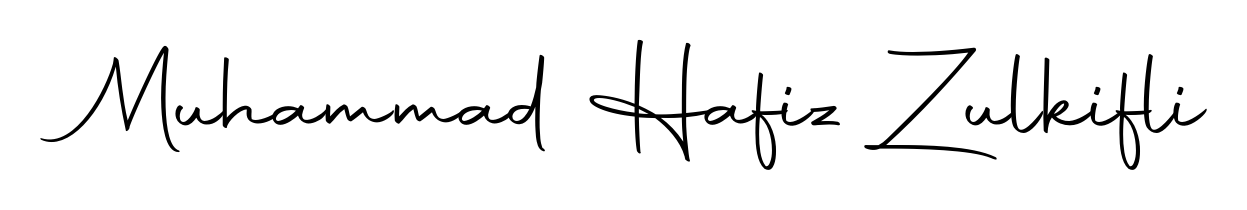 Make a beautiful signature design for name Muhammad Hafiz Zulkifli. Use this online signature maker to create a handwritten signature for free. Muhammad Hafiz Zulkifli signature style 10 images and pictures png