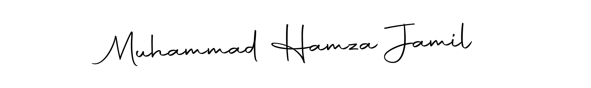 if you are searching for the best signature style for your name Muhammad Hamza Jamil. so please give up your signature search. here we have designed multiple signature styles  using Autography-DOLnW. Muhammad Hamza Jamil signature style 10 images and pictures png