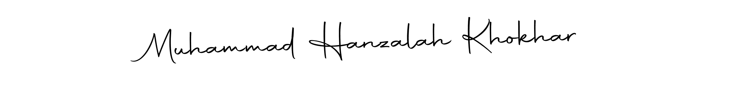 This is the best signature style for the Muhammad Hanzalah Khokhar name. Also you like these signature font (Autography-DOLnW). Mix name signature. Muhammad Hanzalah Khokhar signature style 10 images and pictures png