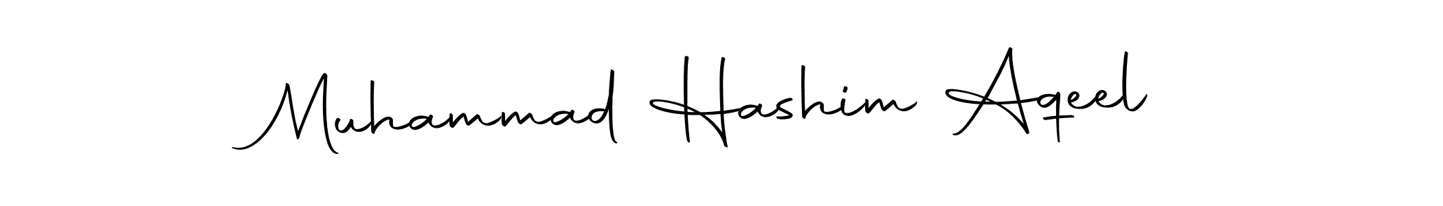 You should practise on your own different ways (Autography-DOLnW) to write your name (Muhammad Hashim Aqeel) in signature. don't let someone else do it for you. Muhammad Hashim Aqeel signature style 10 images and pictures png