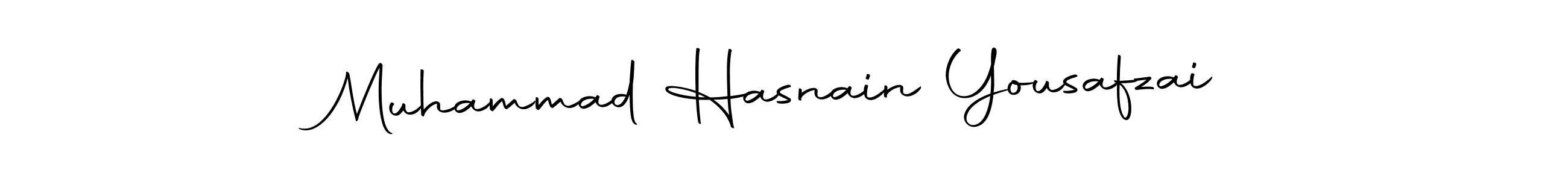 Also we have Muhammad Hasnain Yousafzai name is the best signature style. Create professional handwritten signature collection using Autography-DOLnW autograph style. Muhammad Hasnain Yousafzai signature style 10 images and pictures png