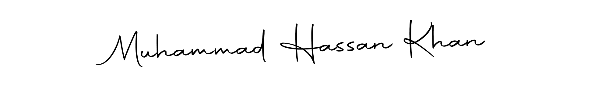 Use a signature maker to create a handwritten signature online. With this signature software, you can design (Autography-DOLnW) your own signature for name Muhammad Hassan Khan. Muhammad Hassan Khan signature style 10 images and pictures png