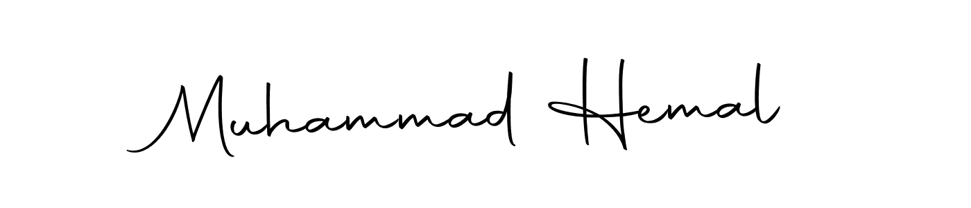 Make a beautiful signature design for name Muhammad Hemal. With this signature (Autography-DOLnW) style, you can create a handwritten signature for free. Muhammad Hemal signature style 10 images and pictures png