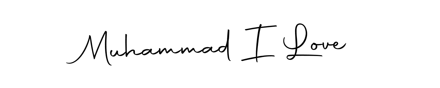 How to make Muhammad I Love signature? Autography-DOLnW is a professional autograph style. Create handwritten signature for Muhammad I Love name. Muhammad I Love signature style 10 images and pictures png