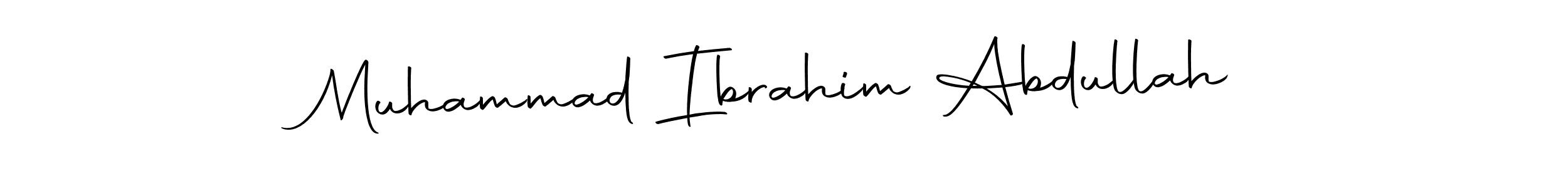 It looks lik you need a new signature style for name Muhammad Ibrahim Abdullah. Design unique handwritten (Autography-DOLnW) signature with our free signature maker in just a few clicks. Muhammad Ibrahim Abdullah signature style 10 images and pictures png