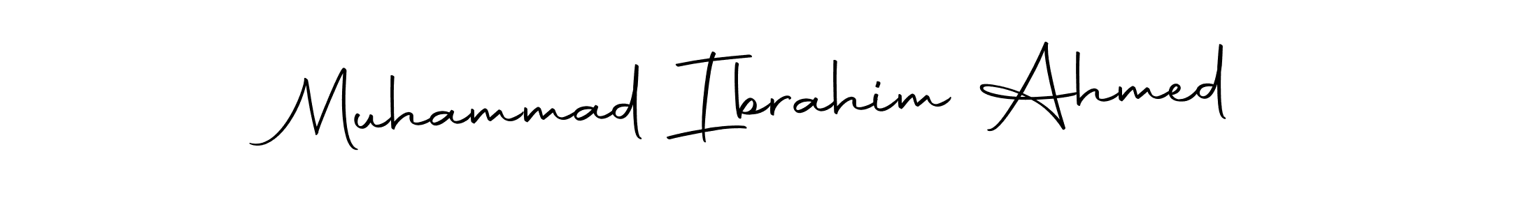 if you are searching for the best signature style for your name Muhammad Ibrahim Ahmed. so please give up your signature search. here we have designed multiple signature styles  using Autography-DOLnW. Muhammad Ibrahim Ahmed signature style 10 images and pictures png