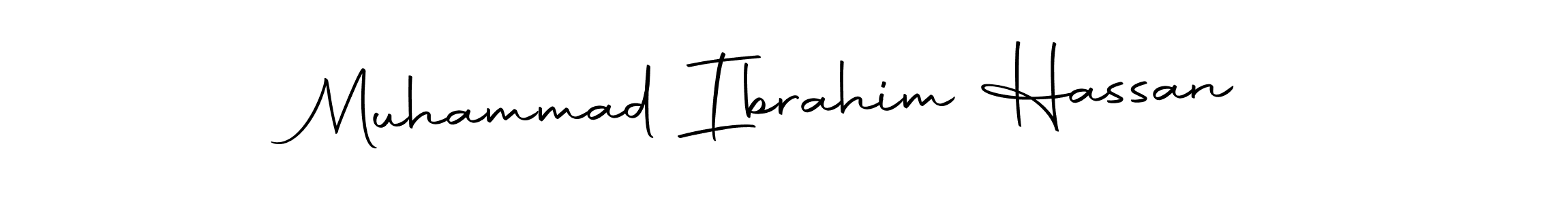 You should practise on your own different ways (Autography-DOLnW) to write your name (Muhammad Ibrahim Hassan) in signature. don't let someone else do it for you. Muhammad Ibrahim Hassan signature style 10 images and pictures png