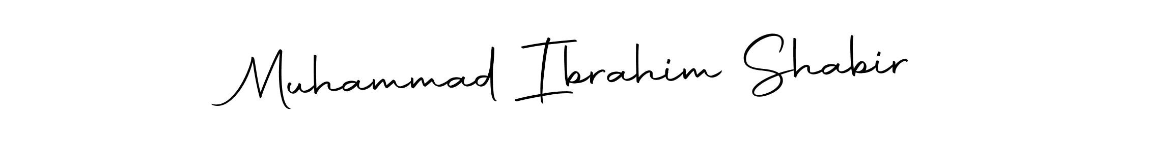 It looks lik you need a new signature style for name Muhammad Ibrahim Shabir. Design unique handwritten (Autography-DOLnW) signature with our free signature maker in just a few clicks. Muhammad Ibrahim Shabir signature style 10 images and pictures png
