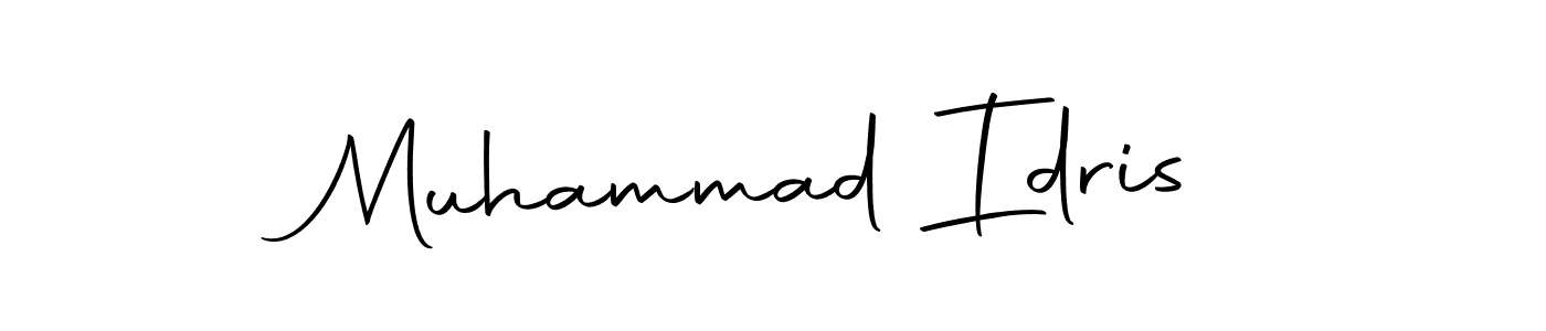 It looks lik you need a new signature style for name Muhammad Idris. Design unique handwritten (Autography-DOLnW) signature with our free signature maker in just a few clicks. Muhammad Idris signature style 10 images and pictures png