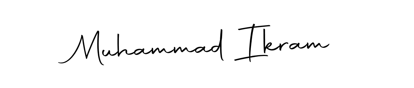 Design your own signature with our free online signature maker. With this signature software, you can create a handwritten (Autography-DOLnW) signature for name Muhammad Ikram. Muhammad Ikram signature style 10 images and pictures png