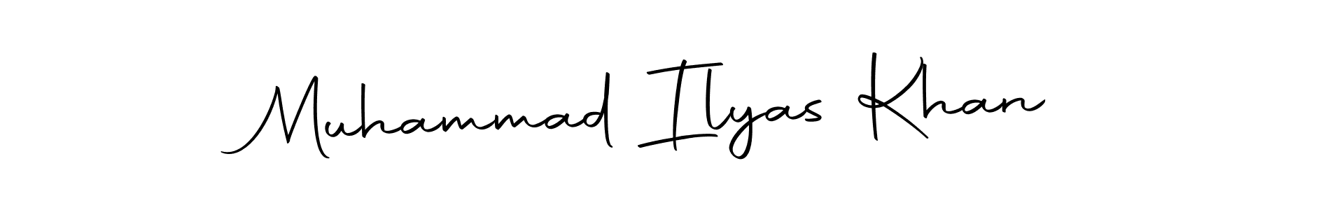 Use a signature maker to create a handwritten signature online. With this signature software, you can design (Autography-DOLnW) your own signature for name Muhammad Ilyas Khan. Muhammad Ilyas Khan signature style 10 images and pictures png