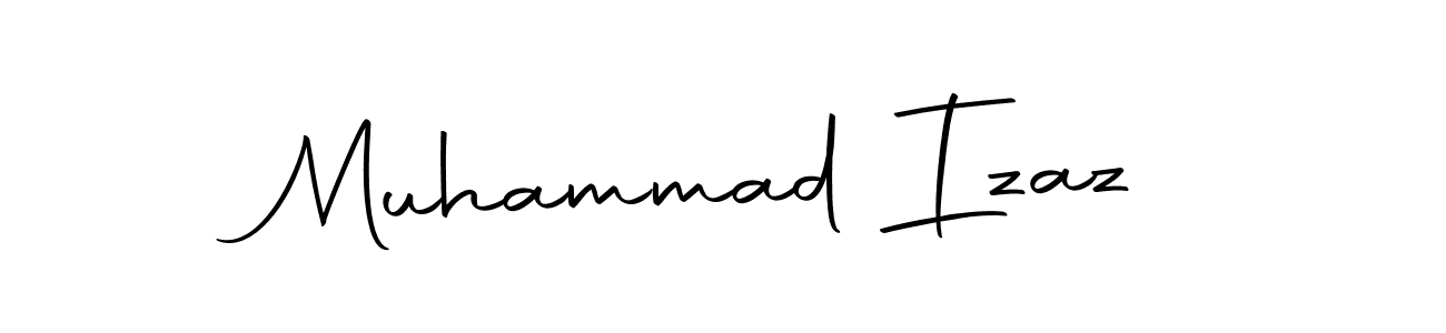 Use a signature maker to create a handwritten signature online. With this signature software, you can design (Autography-DOLnW) your own signature for name Muhammad Izaz. Muhammad Izaz signature style 10 images and pictures png