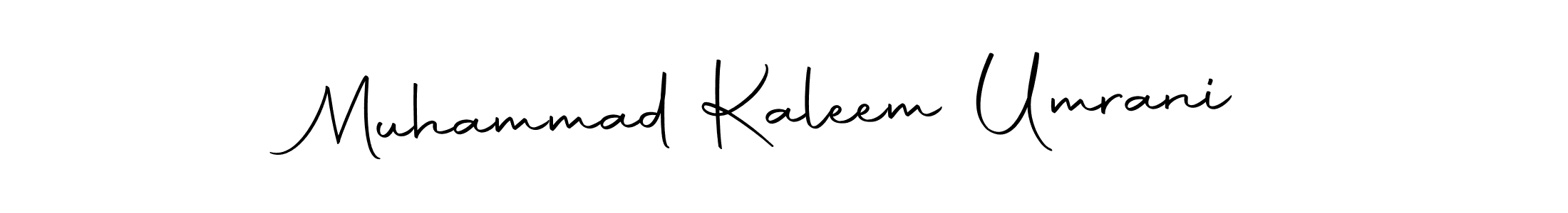 Autography-DOLnW is a professional signature style that is perfect for those who want to add a touch of class to their signature. It is also a great choice for those who want to make their signature more unique. Get Muhammad Kaleem Umrani name to fancy signature for free. Muhammad Kaleem Umrani signature style 10 images and pictures png