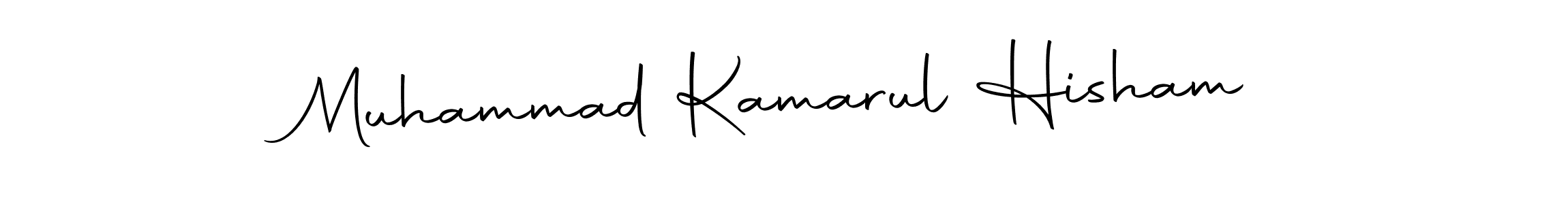 Make a beautiful signature design for name Muhammad Kamarul Hisham. Use this online signature maker to create a handwritten signature for free. Muhammad Kamarul Hisham signature style 10 images and pictures png