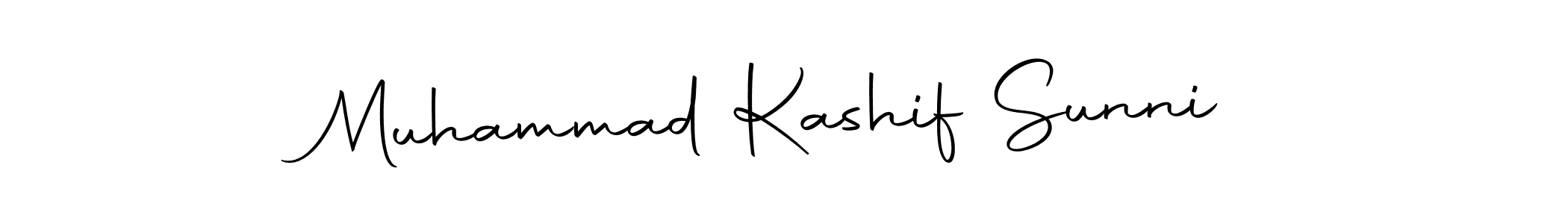 How to make Muhammad Kashif Sunni signature? Autography-DOLnW is a professional autograph style. Create handwritten signature for Muhammad Kashif Sunni name. Muhammad Kashif Sunni signature style 10 images and pictures png