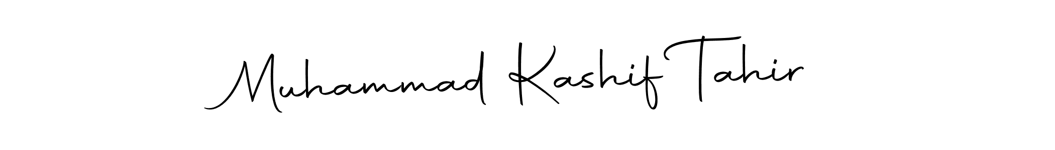 Create a beautiful signature design for name Muhammad Kashif Tahir. With this signature (Autography-DOLnW) fonts, you can make a handwritten signature for free. Muhammad Kashif Tahir signature style 10 images and pictures png