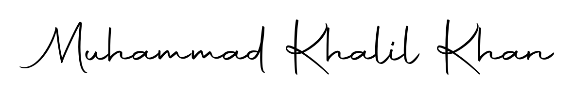 It looks like you need a new signature style for name Muhammad Khalil Khan. Design unique handwritten (Autography-DOLnW) signature with our free signature maker in just a few clicks. Muhammad Khalil Khan signature style 10 images and pictures png