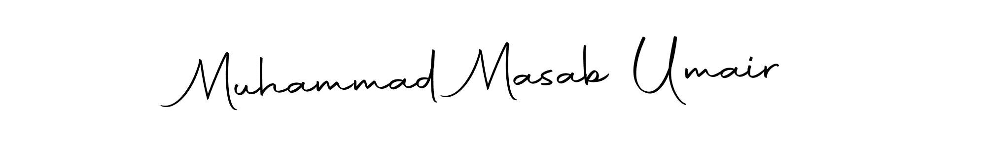 You should practise on your own different ways (Autography-DOLnW) to write your name (Muhammad Masab Umair) in signature. don't let someone else do it for you. Muhammad Masab Umair signature style 10 images and pictures png